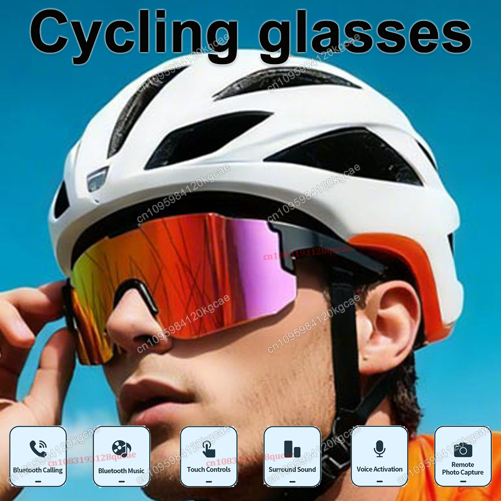 Electronic Gadgets - Smarte Fahrradbrille HD Bluetooth-Anruf Musik-Sonnenbrille für