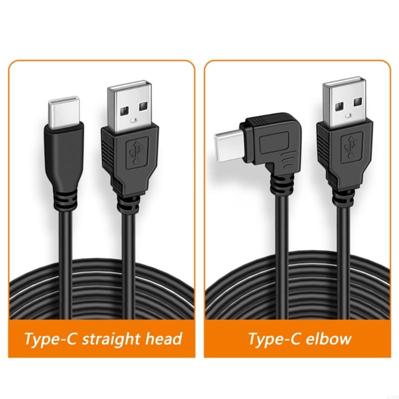 Electronics And Gadgets C - Extra langes 3,5 m langes USB-auf-Typ-C-Stromkabel