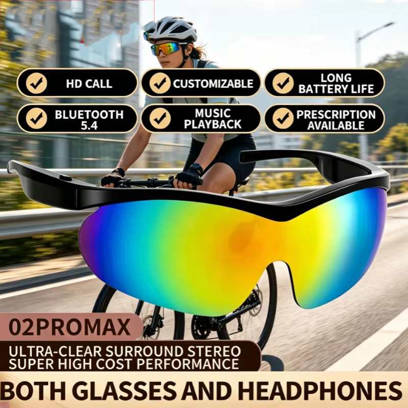 Electronic Gadgets - Intelligente Bluetooth-Brille 02pro Max Bluetooth V5.4