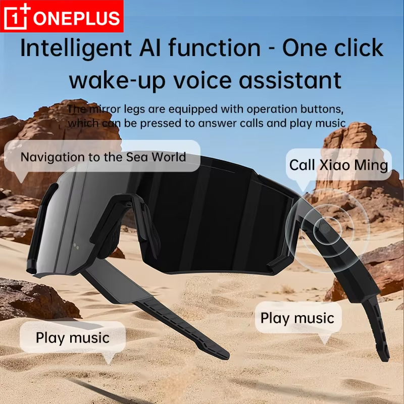 Electronic Gadgets - OnePlus KI-Brille Intelligente Brille mit Kopfhörern