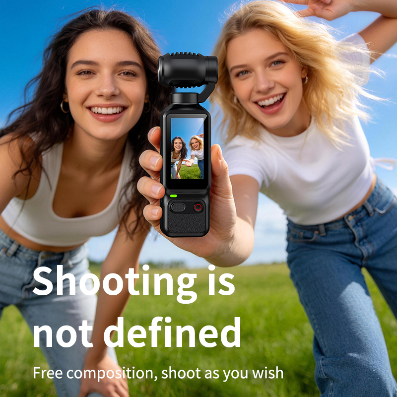 4K HD Handheld-Taschen-Vlog-Ka – Action Camera 4K Bewertung und Preis