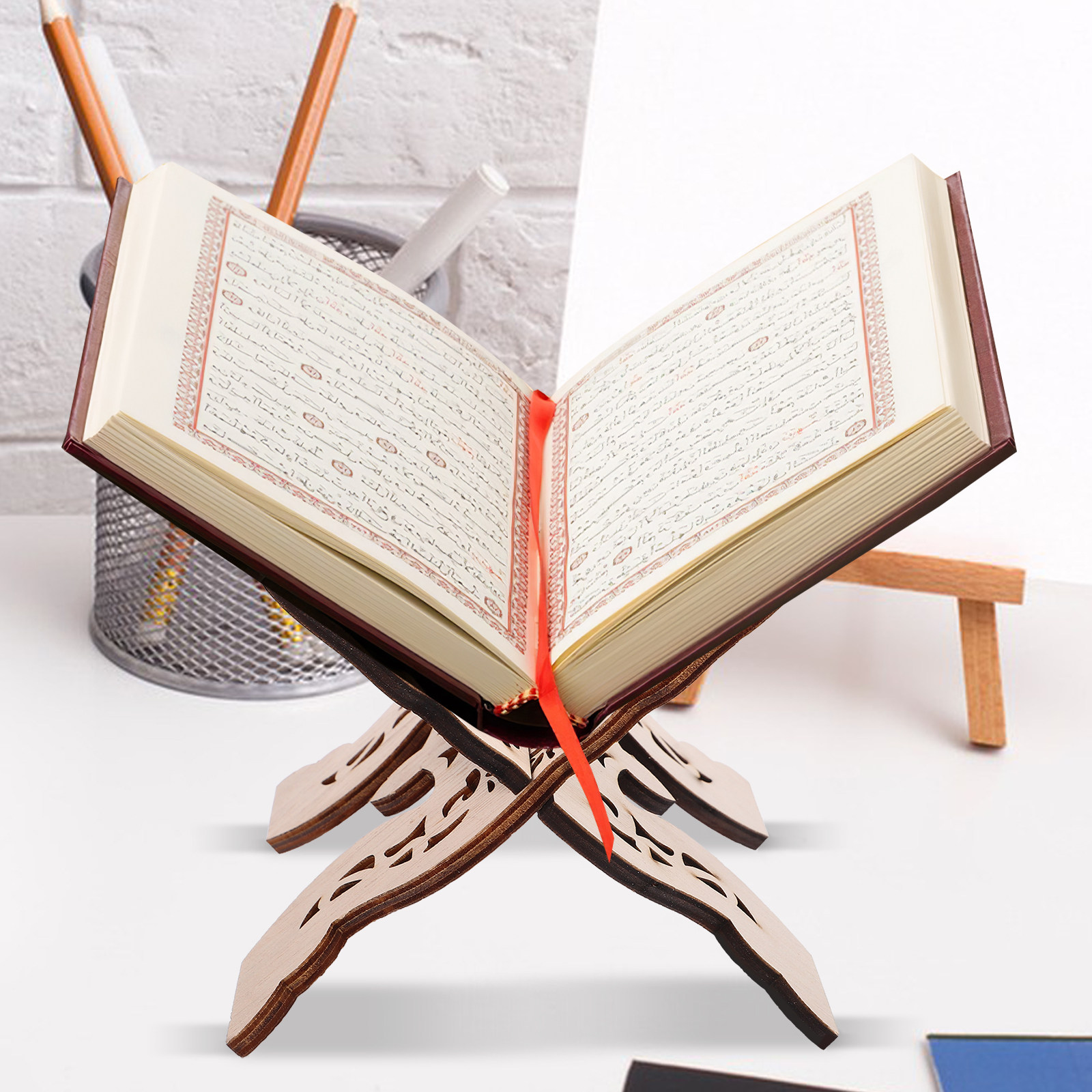 Hölzerner Tisch-Leseständer, B – Gadget Q Bewertung und Preis