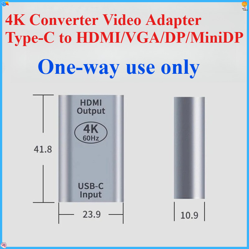 4K-Konverter-Videoadapter Typ  – Electronics And Gadgets C Bewertung und Preis